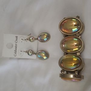 Coldwater creek bracelet and earrings